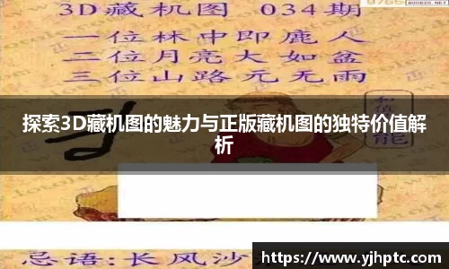 探索3D藏机图的魅力与正版藏机图的独特价值解析